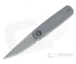 CIVIVI x Lundquist Lumi Stonewashed 14C28N Gray G10 Top Flipper C20024-2