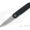 CIVIVI x Lundquist Lumi Stonewashed 14C28N Black G10 Top Flipper C20024-3 -EDC (Every Day Carry) Shop c20024 3 1 1