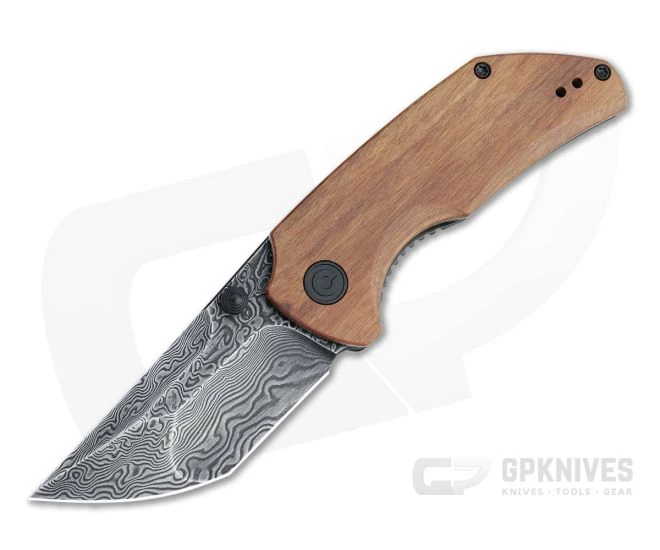 CIVIVI x Christensen Thug 2 Black Damascus Cuibourtia Wood Liner Lock Folder C20028C-DS1 3 CIVIVI x Christensen Thug 2 Black Damascus Cuibourtia Wood Liner Lock Folder C20028C-DS1