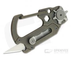 CIVIVI Polymorph Carabiner Bronze Titanium Keychain Utility Multi-Tool C20045-2