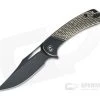 CIVIVI Dogma C2005E Black Polished Brass Black Stonewashed D2 Liner Lock Flipper -EDC (Every Day Carry) Shop c2005e 2