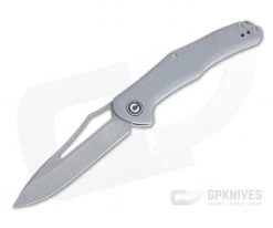 CIVIVI Fracture Drop Point C2009B Gray G10 8Cr14MoV Stainless Steel Slip Joint