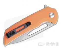 CIVIVI Odium C2010B Ferrum Forge Orange G10 Stonewashed D2 Liner Lock Flipper -EDC (Every Day Carry) Shop c2010b 2 1