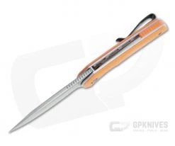 CIVIVI Odium C2010B Ferrum Forge Orange G10 Stonewashed D2 Liner Lock Flipper -EDC (Every Day Carry) Shop c2010b 3 1