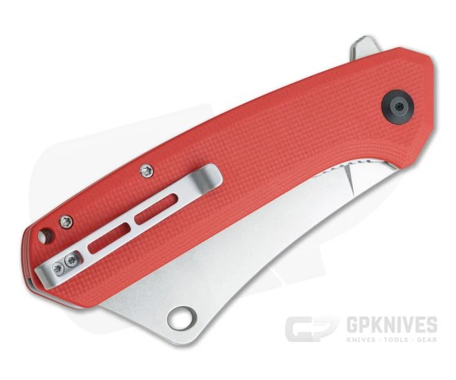 CIVIVI Mastodon C2012B Red G10 9Cr18MoV Stainless Steel Liner Lock Flipper 4 CIVIVI Mastodon C2012B Red G10 9Cr18MoV Stainless Steel Liner Lock Flipper - Image 2