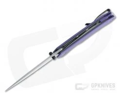 CIVIVI Brazen Drop Point Purple G10 Stonewashed 14c28n Liner Lock Flipper C2102A -EDC (Every Day Carry) Shop c2102a 3