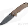 CIVIVI Brazen Drop Point Brown Micarta Black Damascus Liner Lock Flipper C2102DS-1 -EDC (Every Day Carry) Shop c2102ds 1 1 1
