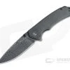 CIVIVI Brazen Drop Point Dark Green Micarta Black Damascus Liner Lock Flipper C2102DS-3