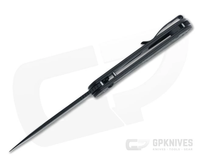 CIVIVI Button Lock Elementum Black Damascus Marbled Carbon Fiber Folder C2103DS-3 5 CIVIVI Button Lock Elementum Black Damascus Marbled Carbon Fiber Folder C2103DS-3 - Image 3