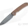 CIVIVI Imperium Black Hand Rubbed Damascus Brown Micarta Front Flipper C2107DS-1 -EDC (Every Day Carry) Shop c2107ds 1 1 1