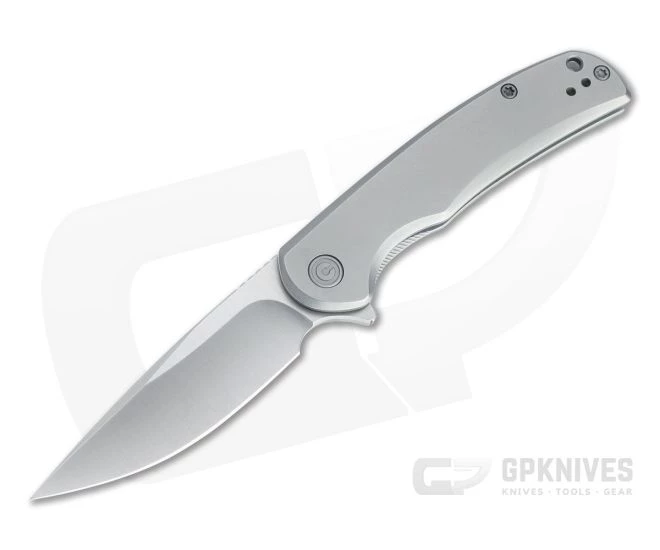 CIVIVI NOx Satin Nitro-V Gray Stainless Steel Frame Lock Flipper C2110A 3 CIVIVI NOx Satin Nitro-V Gray Stainless Steel Frame Lock Flipper C2110A