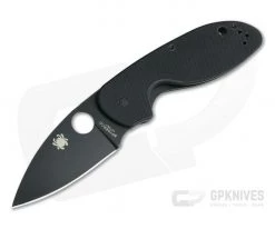 Spyderco Efficient Black G10 Black Blade C216GPBBK
