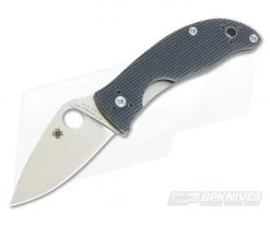Spyderco Alcyone Gray G10 CTS-BD1 Folder C222GPGY