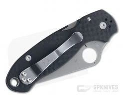 Spyderco Para 3 CQI Plain Edge S45VN Black G10 Compression Lock Folder C223GP -EDC (Every Day Carry) Shop c223gp cqi 2