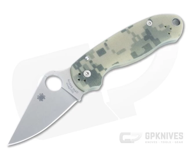 Spyderco Para 3 CQI Stonewashed S45VN Camo G10 Compression Lock Folder C223GPCMO 3 Spyderco Para 3 CQI Stonewashed S45VN Camo G10 Compression Lock Folder C223GPCMO