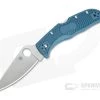 Spyderco Endela Lightweight Plain K390 Dark Cyan Blue C243FPK390 -EDC (Every Day Carry) Shop c243fpk390 2
