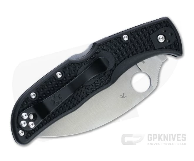 Spyderco Endela Wharncliffe Plain Edge VG10 Black FRN Folding Knife C243FPWCBK 4 Spyderco Endela Wharncliffe Plain Edge VG10 Black FRN Folding Knife C243FPWCBK - Image 2