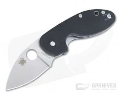 Spyderco Insistent Plain G10 Gentleman's Value Folder C246GP