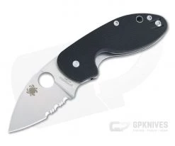 Spyderco Insistent Part Serrated G10 Gentleman's Value Folder C246GPS