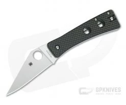 Spyderco Watu Carbon Fiber/G10 Satin 20CV Compression Lock Folder C251CFP