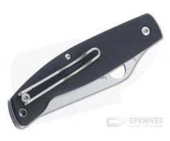 Spyderco Pattadese Satin M390 Black G10 Liner Lock Folder C257GP -EDC (Every Day Carry) Shop c257gp 2 1