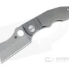 Spyderco Stovepipe Rydbom Stonewashed 20CV Titanium Frame Lock Folder C260TIP -EDC (Every Day Carry) Shop c260tip 3 1