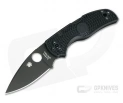 Spyderco Native 5 Lightweight Plain Edge Black Blade C41PBBK5