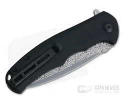 CIVIVI Praxis C803DS Black G10 Damascus Liner Lock Flipper -EDC (Every Day Carry) Shop c803ds 2