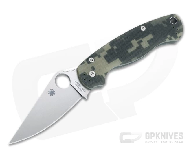Spyderco ParaMilitary 2 CQI S45VN Digital Camo G10 Compression Lock Folder C81GPCMO2 3 Spyderco ParaMilitary 2 CQI S45VN Digital Camo G10 Compression Lock Folder C81GPCMO2
