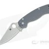 Spyderco ParaMilitary 2 Dark Gray G10 Stonewash Maxamet C81GPDGY2 -EDC (Every Day Carry) Shop c81gpdgy2 2 1