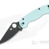 Spyderco ParaMilitary 2 Limited Black DLC S90V Teal G10 Folding Knife C81GPTLBK2 -EDC (Every Day Carry) Shop c81gptlbk2 1 1