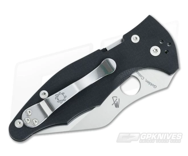 Spyderco Yojimbo 2 Plain Black G-10 C85GP2 4 Spyderco Yojimbo 2 Plain Black G-10 C85GP2 - Image 2