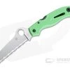 Spyderco Atlantic Salt Serrated Satin FFG LC200N Green FRN Lightweight Folder C89FSGR -EDC (Every Day Carry) Shop c89fsgr 1 1