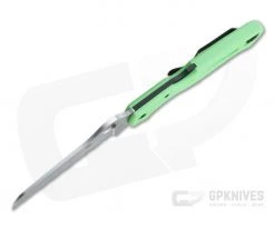 Spyderco Atlantic Salt Serrated Satin FFG LC200N Green FRN Lightweight Folder C89FSGR -EDC (Every Day Carry) Shop c89fsgr 3