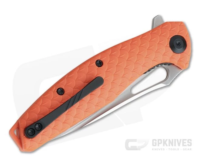 CIVIVI Wyvern Orange FRN Satin D2 Liner Lock Flipper C902D 4 CIVIVI Wyvern Orange FRN Satin D2 Liner Lock Flipper C902D - Image 2