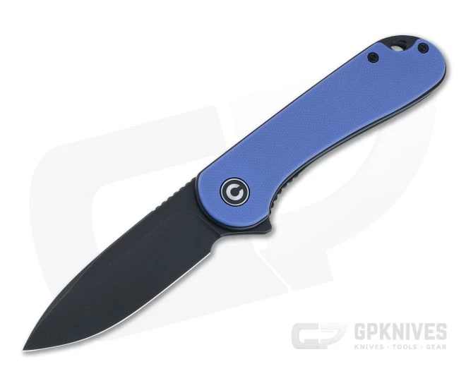 CIVIVI Elementum Blue G10 Black Stonewashed D2 Liner Lock Flipper C907X 3 CIVIVI Elementum Blue G10 Black Stonewashed D2 Liner Lock Flipper C907X