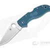 Spyderco Stretch 2 Straight Spine K390 Dark Cyan Blue FRN Folder C90FP2K390 -EDC (Every Day Carry) Shop c90fp2k390 1 1