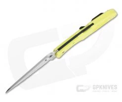 Spyderco Pacific Salt 2 Lightweight Yellow FRN Serrated Edge Satin H1 Folder C91SYL2 -EDC (Every Day Carry) Shop c91syl2 3
