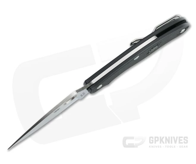 Spyderco UK Penknife UKPK Plain BD1N Black FRN Slip Joint Folder C94PBK 5 Spyderco UK Penknife UKPK Plain BD1N Black FRN Slip Joint Folder C94PBK - Image 3