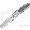 Pena Knives X Series Caballero Front Flipper Black Canvas Micarta M390 Folder
