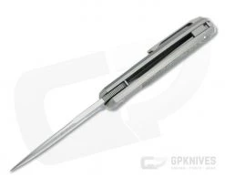 Pena Knives X Series Caballero Front Flipper Black Canvas Micarta M390 Folder -EDC (Every Day Carry) Shop cab bcm 3