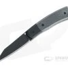 Suprlativ Knives Canibl Front Flipper Black PVD M390 Black Micarta Folder -EDC (Every Day Carry) Shop canibl pvd 1