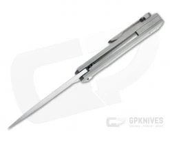 Chaves Ultramar Liberation Street Flipper Drop Point M390 Full Titanium Folding Knife -EDC (Every Day Carry) Shop ckt 006 3