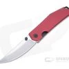 GiantMouse ACE Clyde Red Aluminum Satin N690 Liner Lock Folder -EDC (Every Day Carry) Shop clyde red aluminum 1