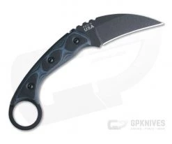 TOPS Knives Devil's Claw 2 Blue & Black G10 Fixed Blade Karambit -EDC (Every Day Carry) Shop devcl 02 3