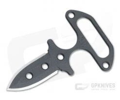 RMJ Tactical Dragonfly Push Dagger Cobalt Black S45VN Fixed Blade