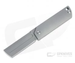 D Rocket Design MaximX Flipper Blasted M390 Titanium Frame Lock Folder 0033