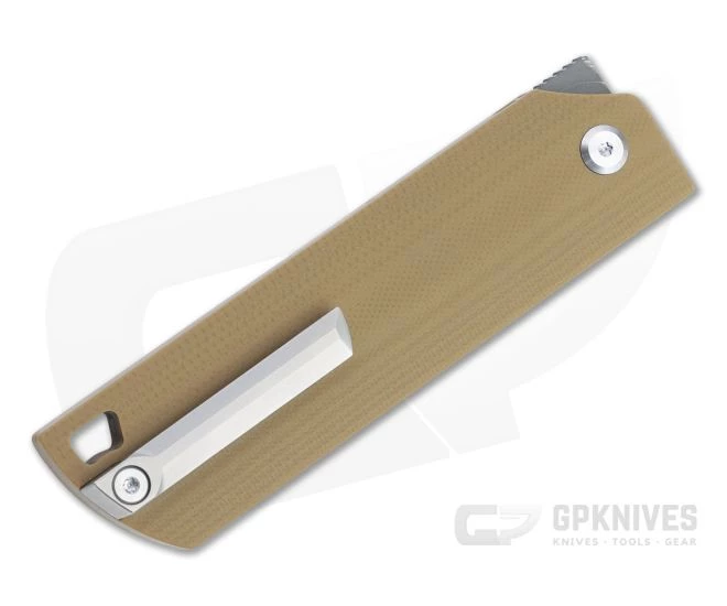 D Rocket Design MaximX EDC Flipper Black M390 Brown G10 Folding Knife 0039 4 D Rocket Design MaximX EDC Flipper Black M390 Brown G10 Folding Knife 0039 - Image 2