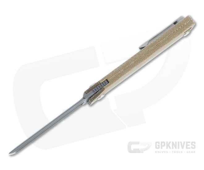 D Rocket Design MaximX EDC Flipper Black M390 Brown Micarta Folding Knife 0040 5 D Rocket Design MaximX EDC Flipper Black M390 Brown Micarta Folding Knife 0040 - Image 3