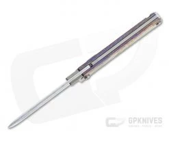 D Rocket Design Jupiter EDC Damacore Alien Camo Timascus Reverse Liner Button Lock Folder 0042 -EDC (Every Day Carry) Shop drd0041 3 1